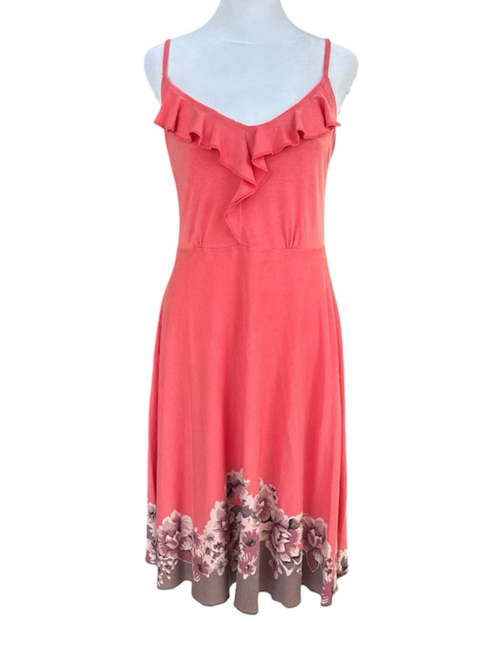 Patagonia Kamala Dress Style #58756 Coral/Brown M